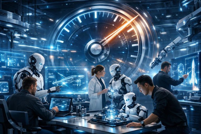 entdecken sie, wie künstliche intelligenz die innovationsgeschwindigkeit verändert und welche auswirkungen sie auf technologische fortschritte hat.