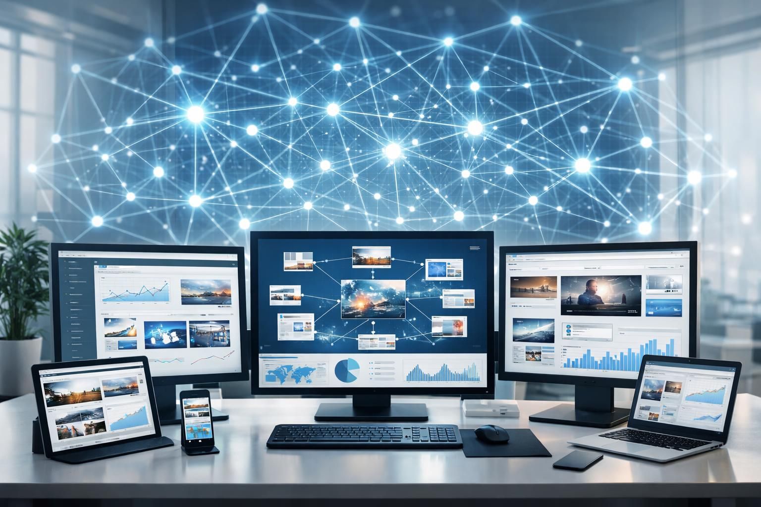 entdecken sie, wie content-hubs die digitale sichtbarkeit verbessern und als zentrale informationsquelle im online-marketing wirken.