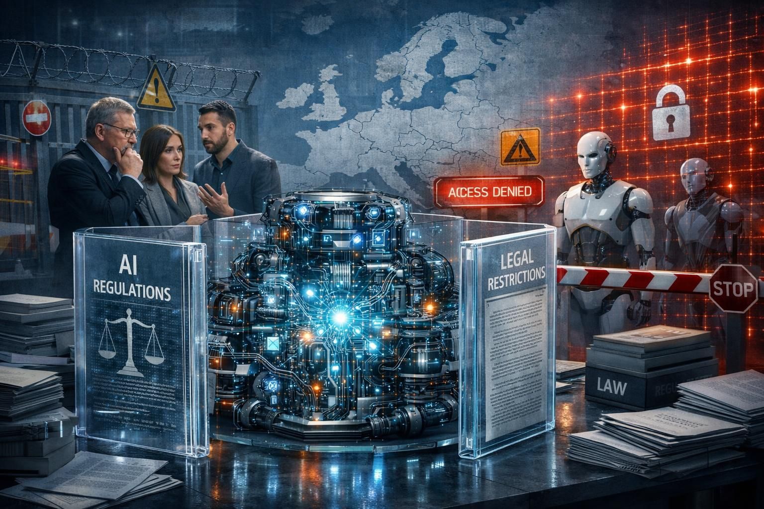 entdecken sie die wichtigsten herausforderungen bei der regulierung von künstlicher intelligenz in europa, einschließlich rechtlicher, ethischer und technischer aspekte.
