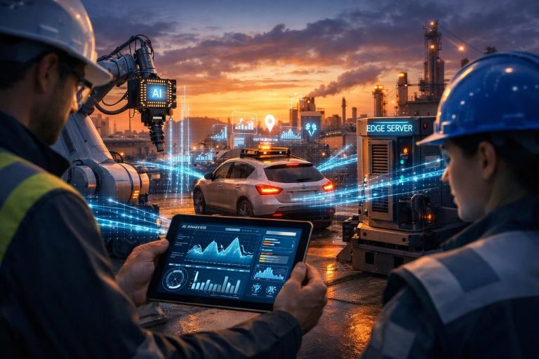 entdecken sie, wie edge ai die verarbeitung von echtzeitdaten revolutioniert, indem sie schnellere analysen und effizientere entscheidungen direkt am gerätestandort ermöglicht.