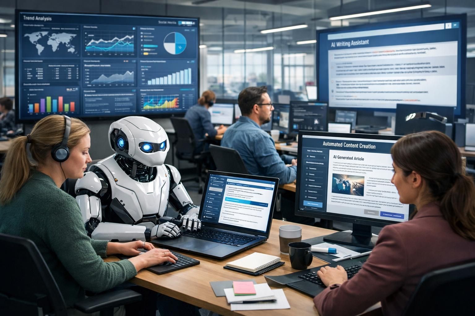 entdecken sie, wie ki-gestützte automatisierung die content-produktion revolutioniert, effizienz steigert und kreative prozesse transformiert.